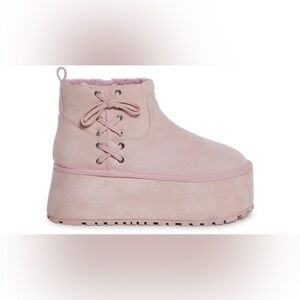NIB 11 Dolls Kill Pink Platform POPULAR LIFESTYLE ANKLE BOOTS